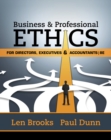 Image for Business &amp; Professional Ethics for Directors, Executives &amp; Accountants