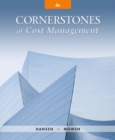 Image for Cornerstones of Cost Management.