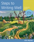 Image for Steps to Writing Well, 2016 MLA Update