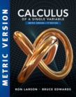 Image for Calculus, Single Variable, International Metric Edition