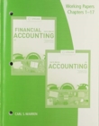 Image for Working Papers, Chapters 1-17 for Warren/Jonick/Schneider&#39;s Accounting,  28th and Financial Accounting, 16th