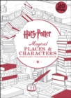Image for Harry Potter Magical Places &amp; Characters Postcard Coloring Book