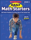 Image for Daily Math Starters: Grade 4 : 180 Math Problems for Every Day of the School Year