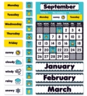 Image for Aqua Oasis Calendar Bulletin Board