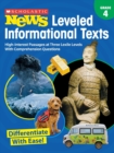 Image for Scholastic News Leveled Informational Texts: Grade 4 : High-Interest Passages Written in Three Levels With Comprehension Questions