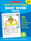 Image for Write, Draw &amp; Read Sight Word Pages