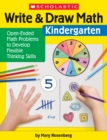 Image for Write &amp; Draw Math: Kindergarten