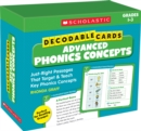 Image for Decodable Cards: Advanced Phonics Concepts : Just-Right Passages That Target &amp; Teach Key Phonics Concepts