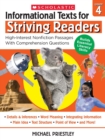 Image for Informational Texts for Striving Readers: Grade 4