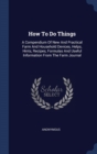 Image for HOW TO DO THINGS: A COMPENDIUM OF NEW AN