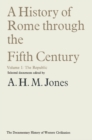Image for History of Rome through the Fifth Century: Volume I: The Republic
