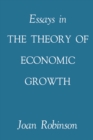 Image for Essays in the Theory of Economic Growth