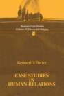 Image for Case studies in human relations