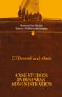 Image for Case Studies in Business Administration