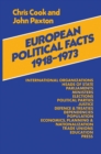 Image for European Political Facts, 1918-73