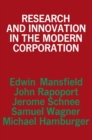 Image for Research and Innovation in the Modern Corporation