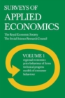 Image for Surveys of Applied Economics