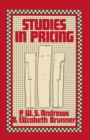 Image for Studies in Pricing