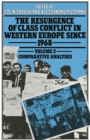 Image for Resurgence of Class Conflict in Western Europe Since 1968: Comparative Analysis