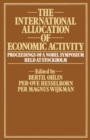 Image for International Allocation of Economic Activity