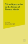 Image for Critical Approach to the Fiction of Thomas Hardy