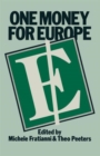 Image for One Money for Europe