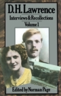 Image for D.h. Lawrence: Interviews and Recollections