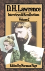 Image for D.h. Lawrence: Interviews and Recollections
