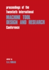 Image for Proceedings of the Twentieth International Machine Tool Design and Research Conference: Sub-Conference on Electrical Processes