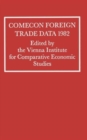 Image for Comecon Foreign Trade Data 1982