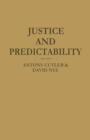 Image for Justice and predictability