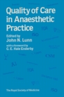 Image for Quality of Care in Anaesthetic Practice