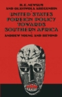 Image for United States Foreign Policy Towards Southern Africa: Andrew Young and Beyond
