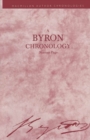 Image for A Byron Chronology