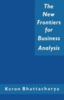 Image for The New Frontiers for Business Analysis