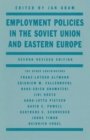 Image for Employment Policies in the Soviet Union and Eastern Europe