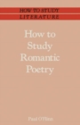 Image for How to Study Romantic Poetry