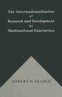 Image for The Internationalisation of Research and Development By Multinational Enterprises