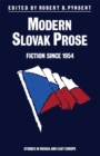 Image for Modern Slovak Prose: Fiction Since 1954