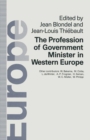 Image for The Profession of government minister in Western Europe