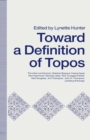 Image for Toward a Definition of Topos: Approaches to Analogical Reasoning