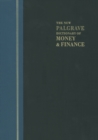 Image for New Palgrave Dictionary of Money and Finance: 3 Volume Set