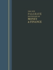 Image for The New Palgrave Dictionary of Money and Finance : 3 Volume Set