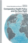Image for Comparative Health Policy and the New Right