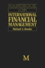 Image for Handbook of International Financial Management
