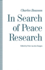 Image for In Search of Peace Research