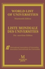 Image for World List of Universities / Liste Mondiale des Universites