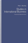 Image for Studies in International Business