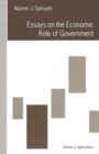 Image for Essays on the Economic Role of Government