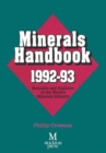 Image for Minerals Handbook 1992–93 : Statistics and Analyses of the World’s Minerals Industry